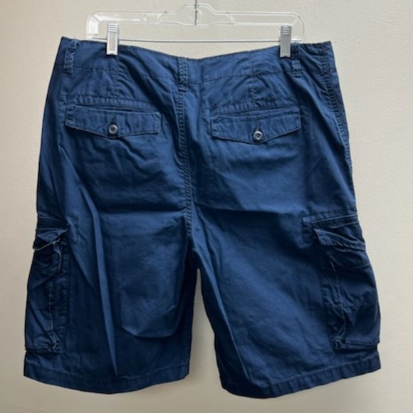 Old Navy Cargo Short Ink Blue Size 33 waist - Picture 2 of 9